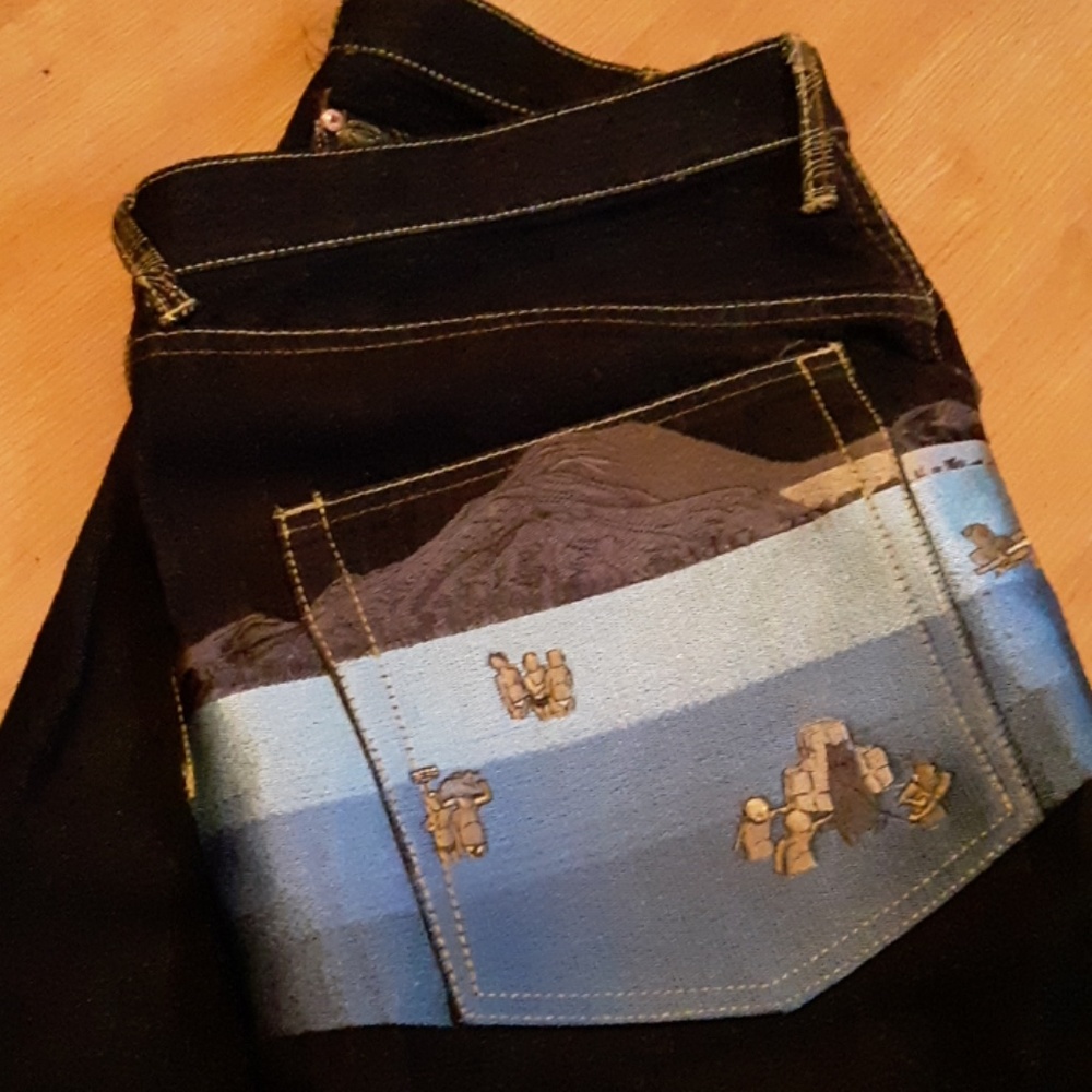 RMC mens mid short jeans - Picture 3 of 5